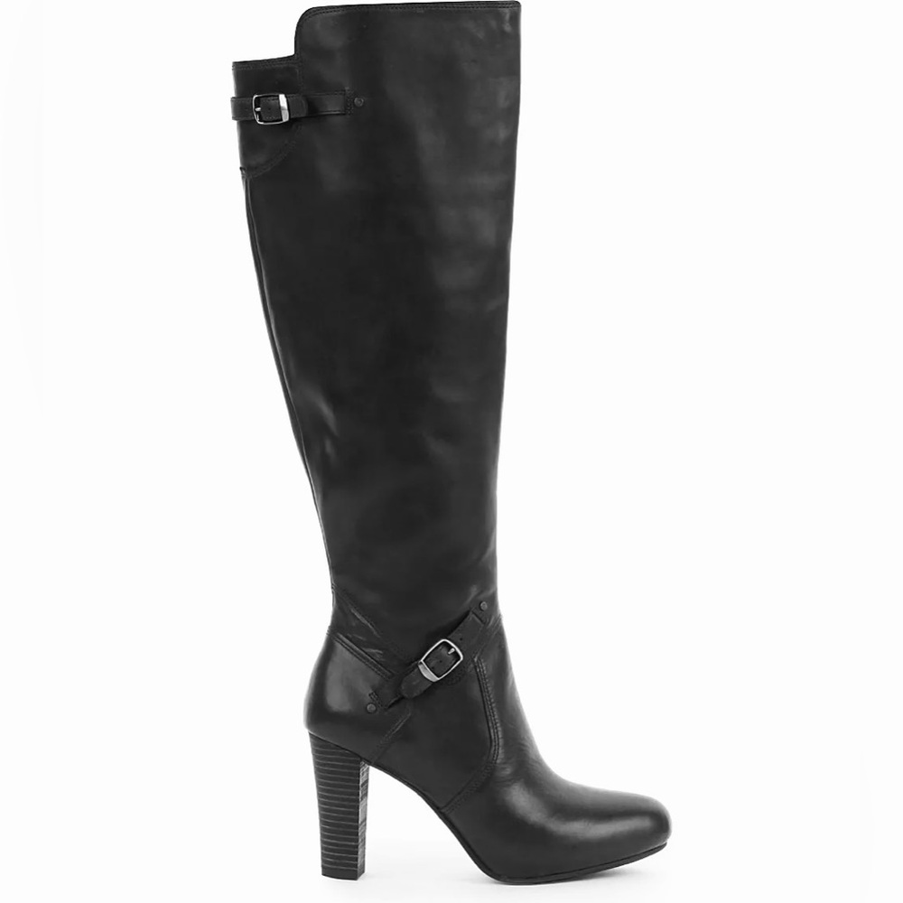 RARE UGG Knee-high Leather High Heels Heels US 7.